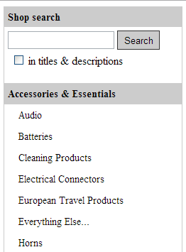 Dynamic eBay Categories Example