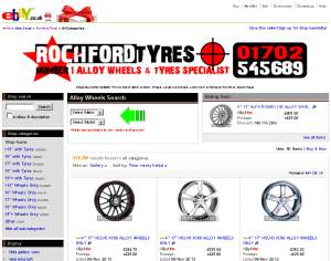 RochFord Tyres eBay Shop