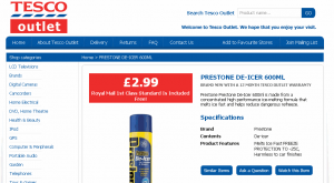 Tesco Outlet eBay Listing Template