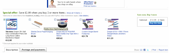 An eBay Bundles Example