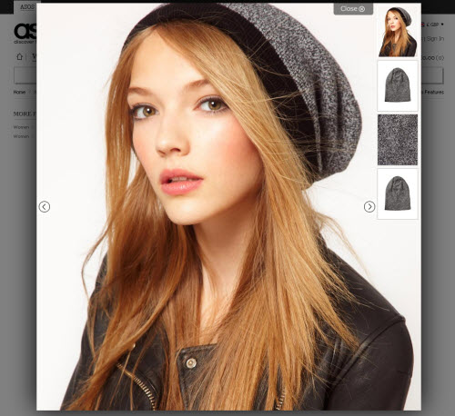 jQuery Example on ASOS