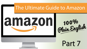 Part 7 - Registering to sell on Amazon